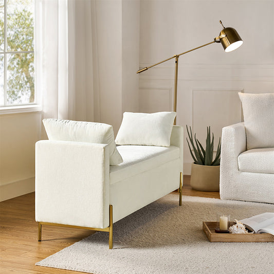 Arvid Upholstered Flip Top Storage Bench