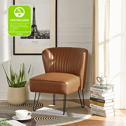 Annabella Vegan Leather Side Chair