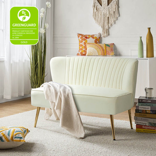 Bariana Velvet Loveseat