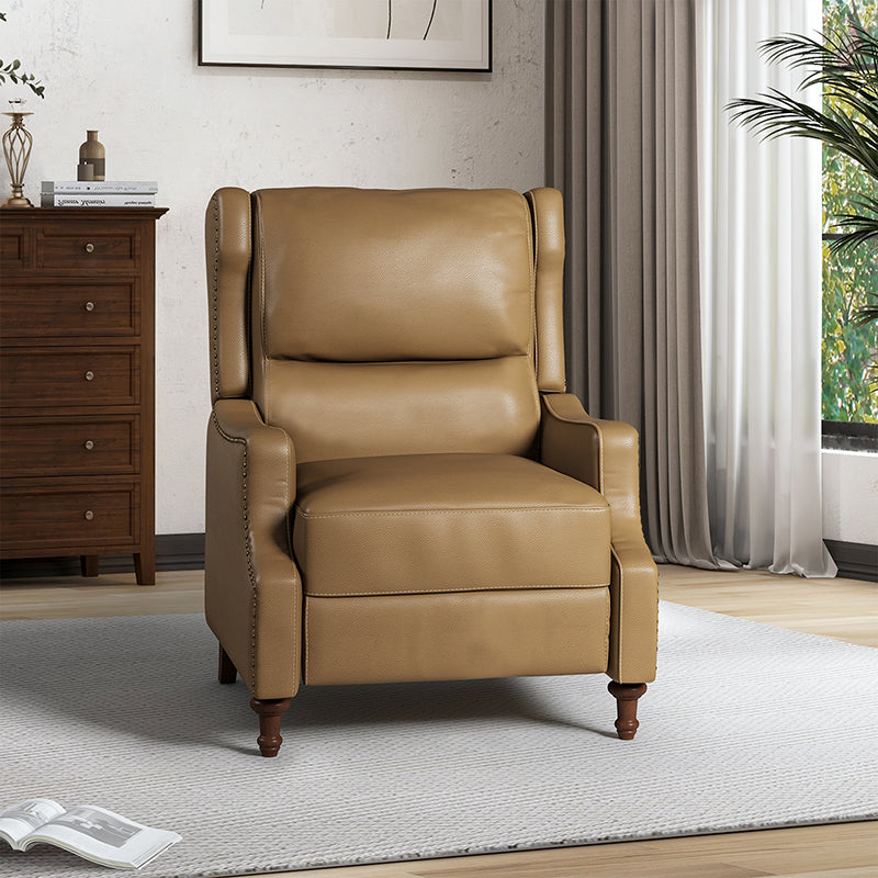 Edmond Genuine Leather Recliner - Hulala Home