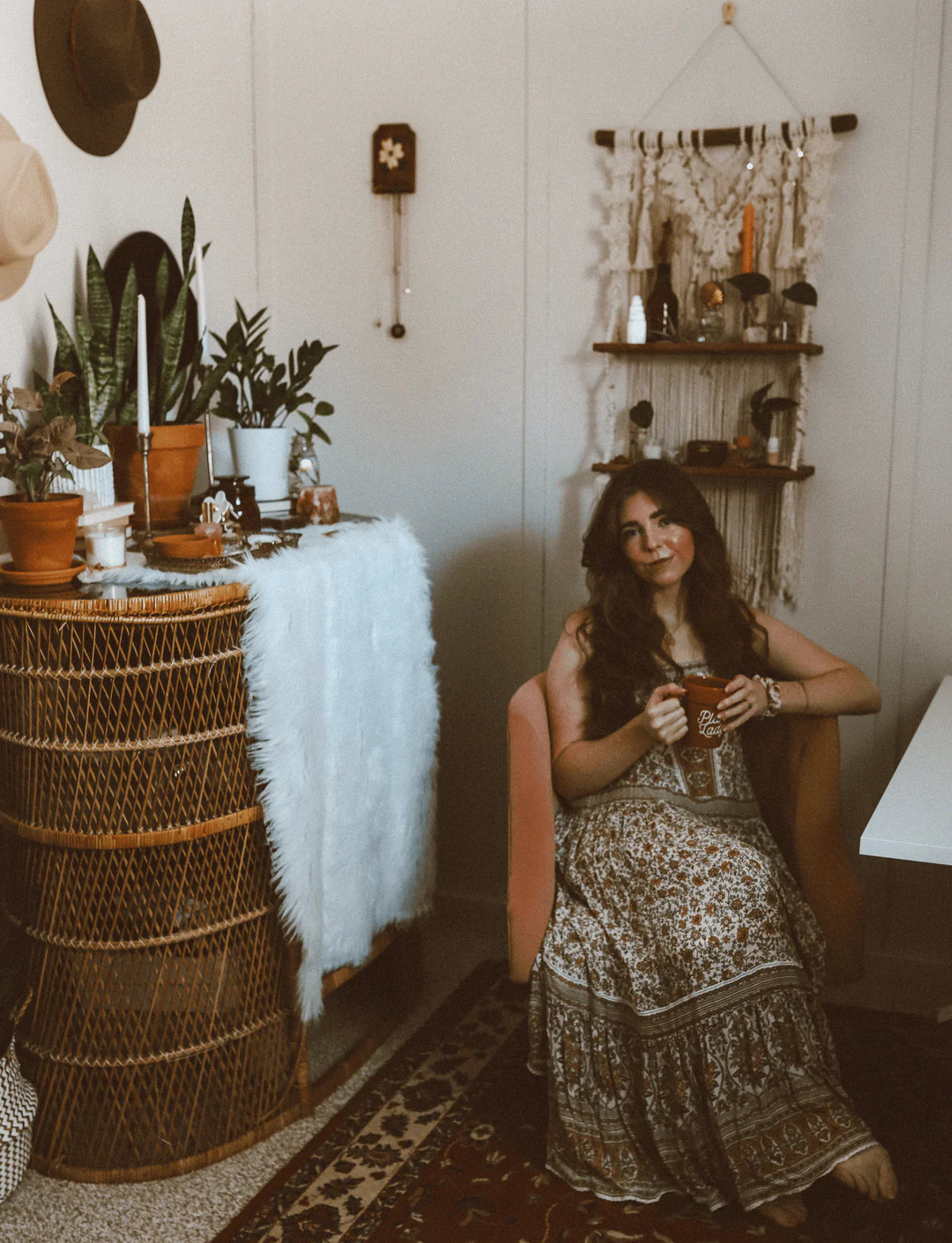 I've always gravitated towards bohemian inspired pieces and cozy textu ...