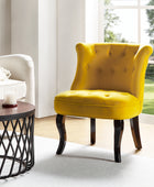 Jonnie Velvet Tufted Vanity Stool