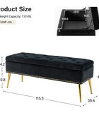 Lenore Upholstered Storage Bench