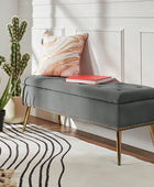 Lenore Upholstered Storage Bench