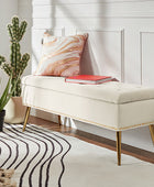 Lenore Upholstered Storage Bench