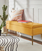 Lenore Upholstered Storage Bench