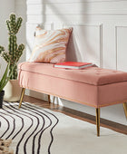 Lenore Upholstered Storage Bench