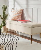 Lenore Upholstered Storage Bench