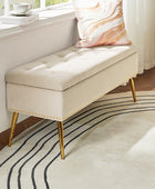 Lenore Upholstered Storage Bench