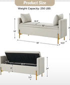 Arvid Upholstered Flip Top Storage Bench