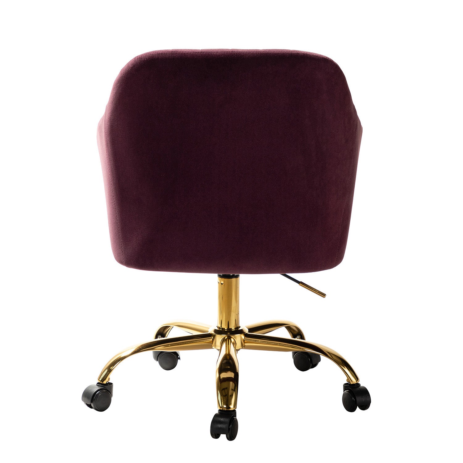 Bright Velvet Office Chair