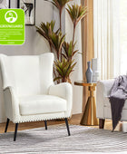 Shepherd Wingback Vegan Leather Armchair