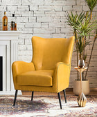 Shepherd Wingback Vegan Leather Armchair