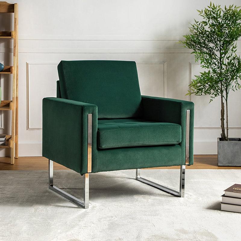 Chariclo Velvet Armchair - Hulala Home