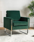 Chariclo Velvet Armchair - Hulala Home