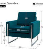 Chariclo Velvet Club Armchair