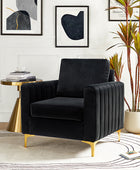 Didyme Velvet Club Armchair