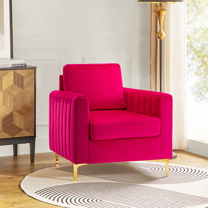 Didyme Velvet Club Armchair