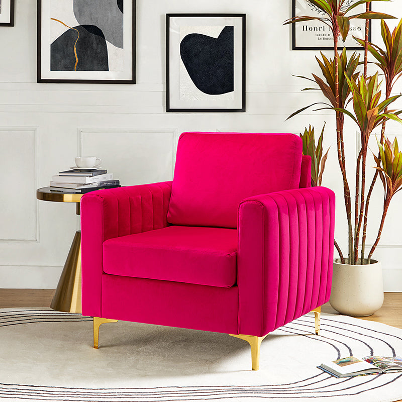 Didyme Velvet Club Armchair