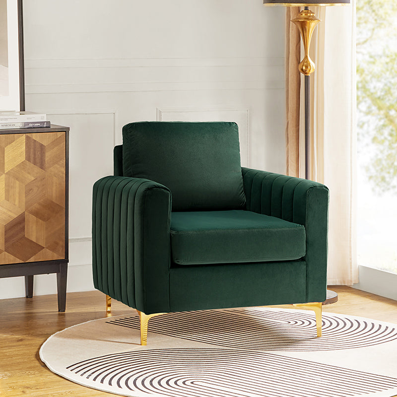 Didyme Velvet Club Armchair