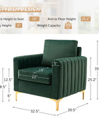 Didyme Velvet Club Armchair