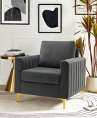 Didyme Velvet Club Armchair