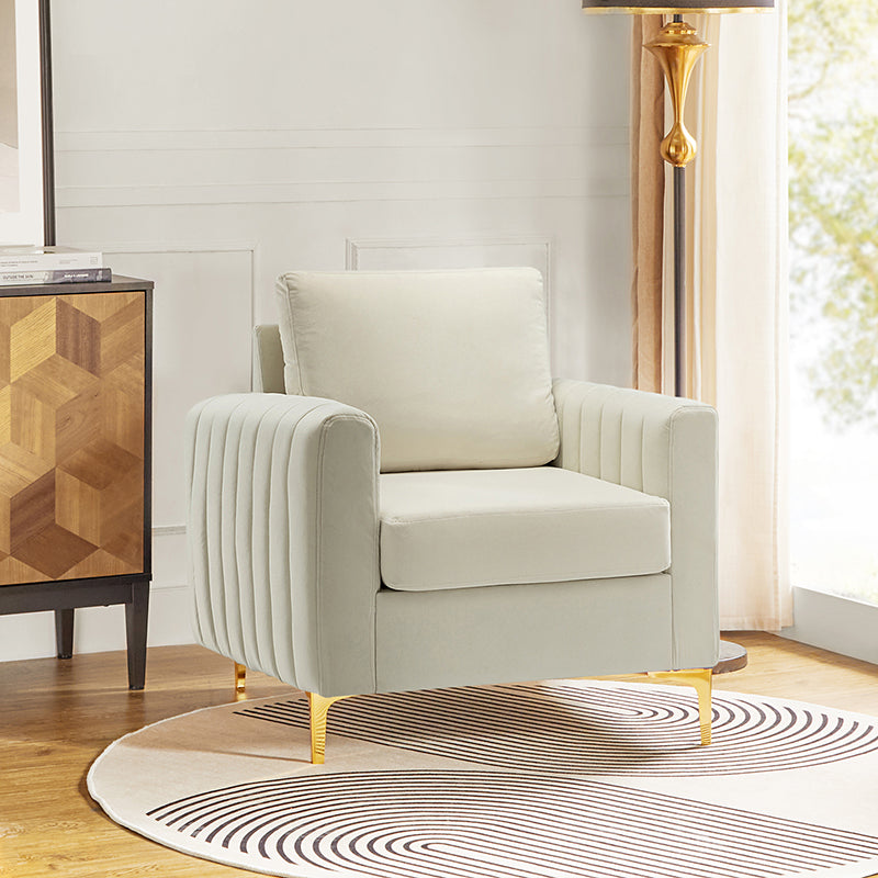 Didyme Velvet Club Armchair