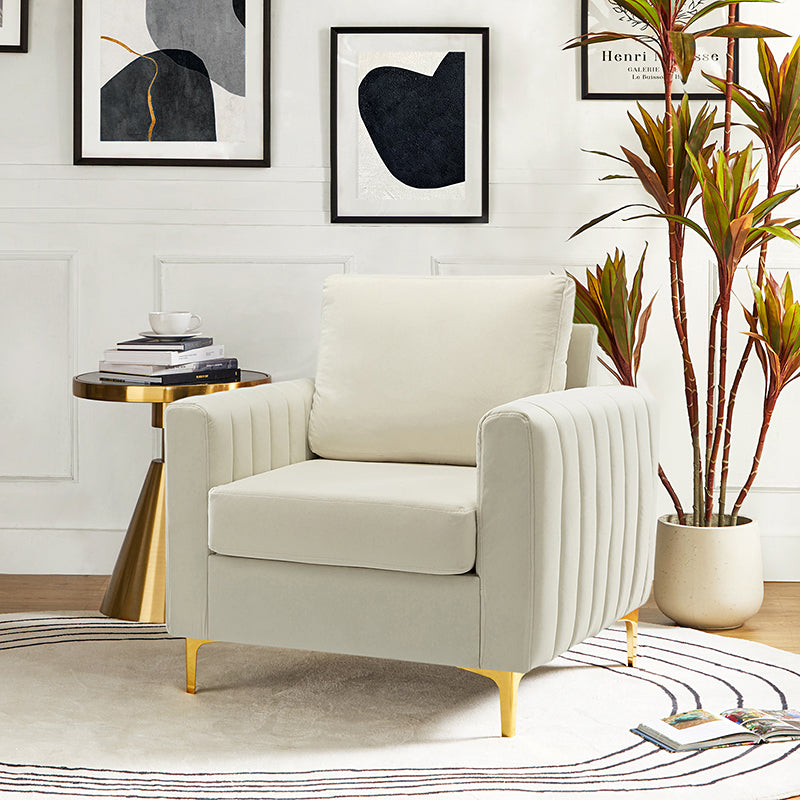 Didyme Velvet Club Armchair