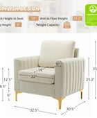 Didyme Velvet Club Armchair