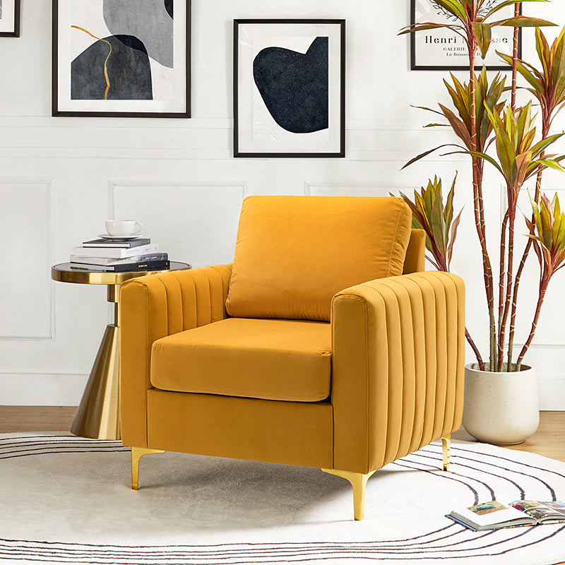 Didyme Velvet Club Armchair