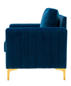 Didyme Velvet Club Armchair