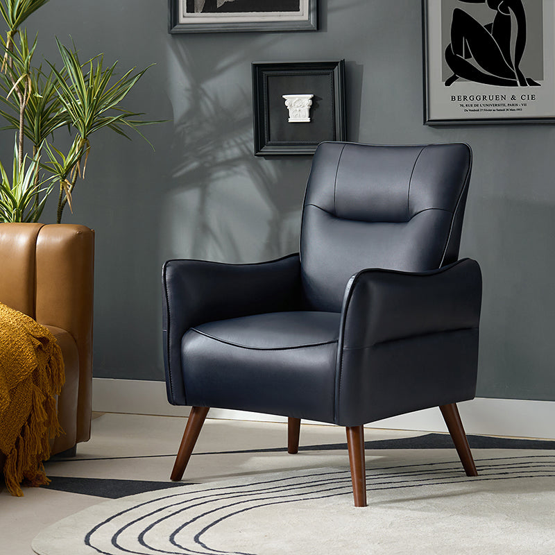 Clara Vegan Leather Armchair