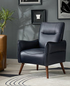 Clara Vegan Leather Armchair