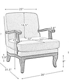 Randolph Upholstered Armchair