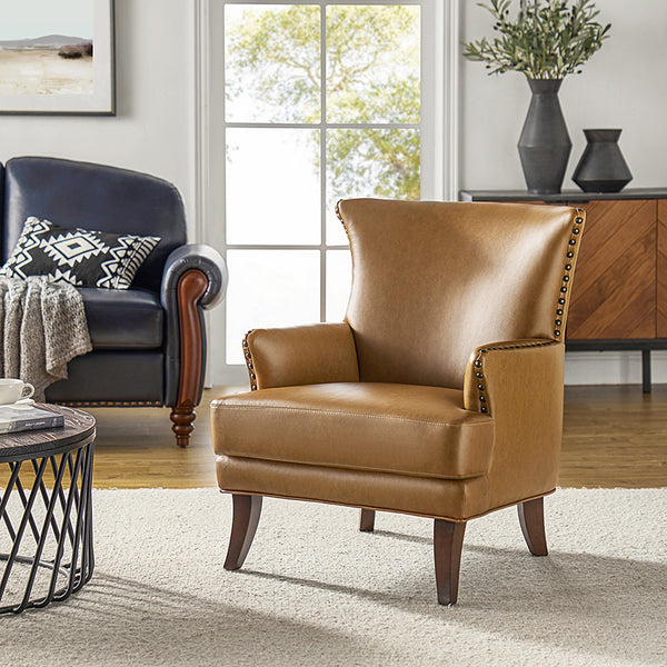 Brooklyn Vegan Leather Armchair