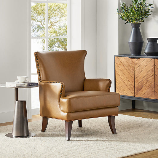 Brooklyn Vegan Leather Armchair