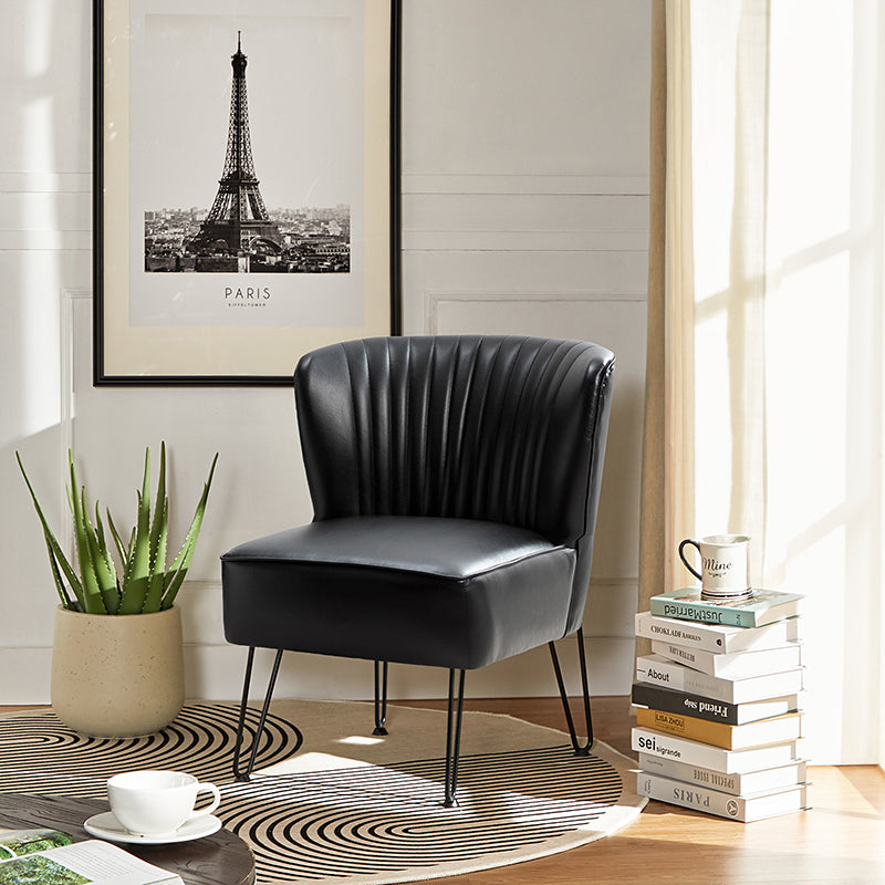 Annabella Vegan Leather Side Chair