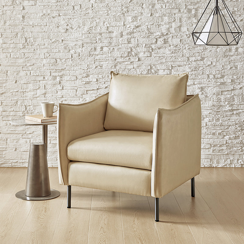 Felix Faux Leather Armchair