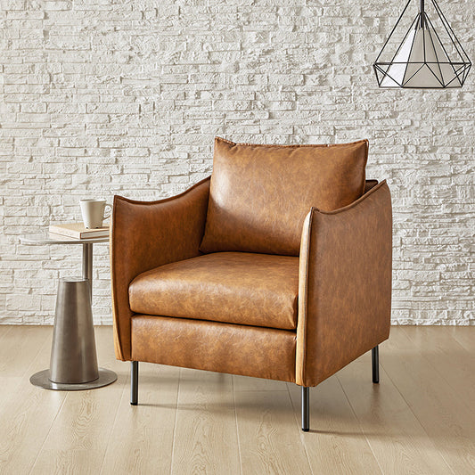 Felix Faux Leather Armchair