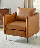 Felix Faux Leather Armchair