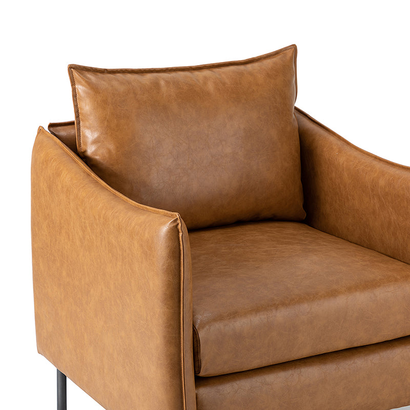 Felix Faux Leather Armchair