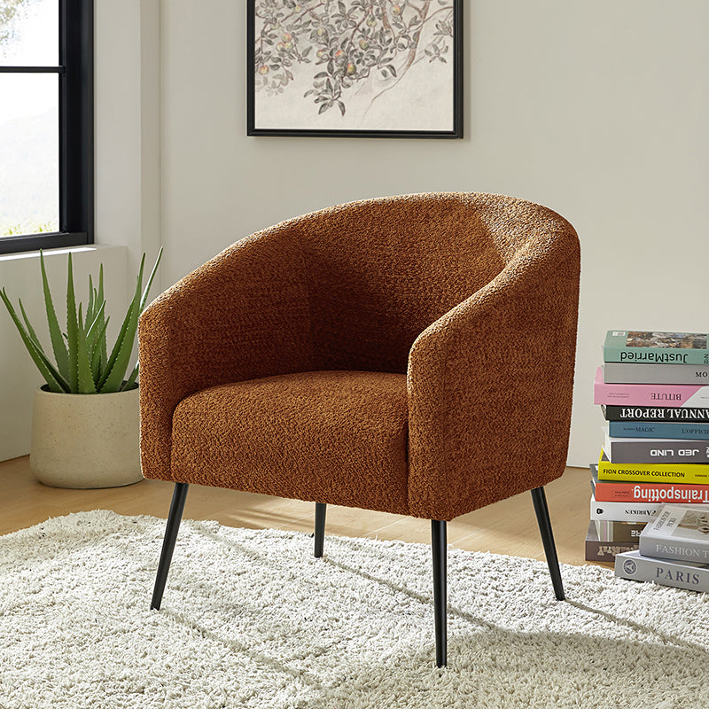 Gregory Modern Boucle Armchair