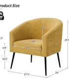 Gregory Modern Boucle Armchair