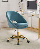 Ramona Velvet Upholstered Office Chair