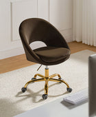 Ramona Velvet Upholstered Office Chair