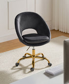 Ramona Velvet Upholstered Office Chair