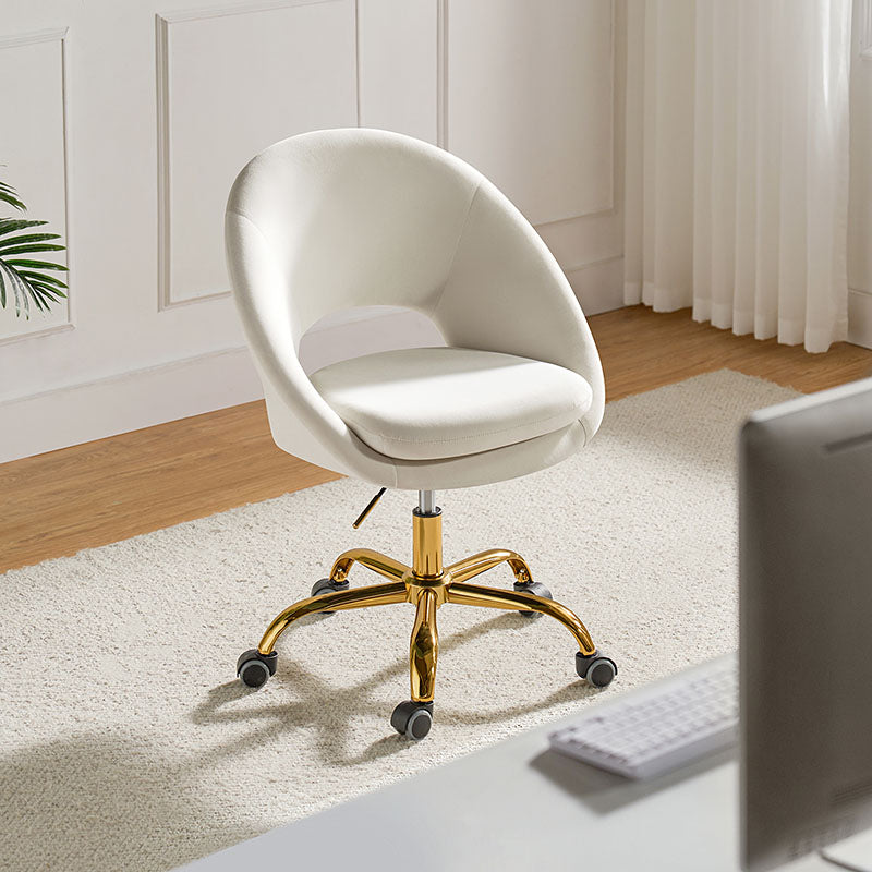 Ramona Velvet Upholstered Office Chair