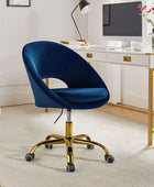 Ramona Velvet Upholstered Office Chair