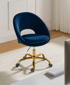 Ramona Velvet Upholstered Office Chair