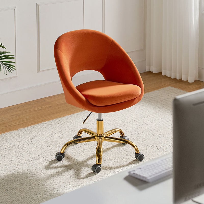 Ramona Velvet Upholstered Office Chair